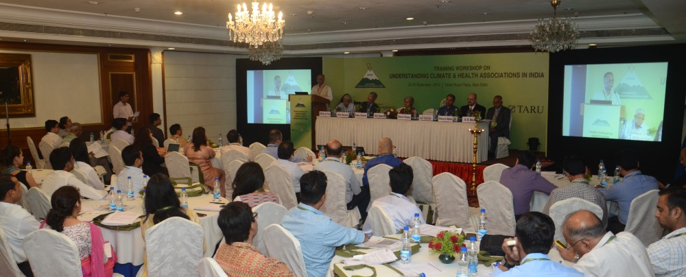 Training Workshop on Understanding Climate and Health Associations in India